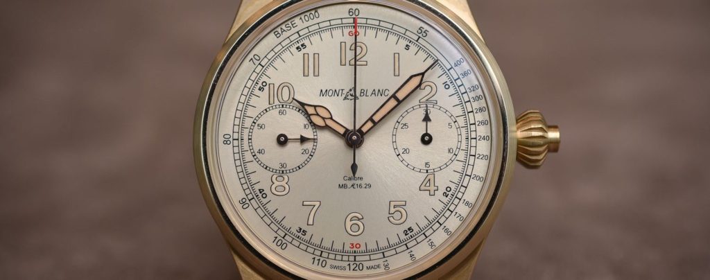 Montblanc 1858 Chronograph Tachymeter Limited Edition First Thoughts